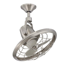 Load image into Gallery viewer, Home Decorators AL14-BN Bentley II 18" Brushed Nickel Oscillating Ceiling Fan
