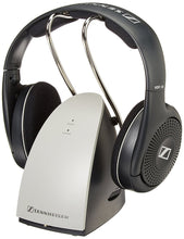 Load image into Gallery viewer, Sennheiser RS120 On-Ear Wireless RF Headphones System with Charging Dock