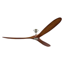 Load image into Gallery viewer, Monte Carlo 3MAVR88BSKOA Maverick Super Max 88" Brushed Steel Ceiling Fan
