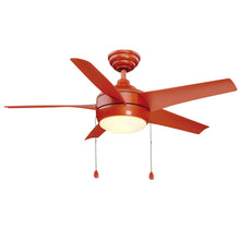 Load image into Gallery viewer, Home Decorators Collection 54401 Windward 44" LED Orange Ceiling Fan 685889