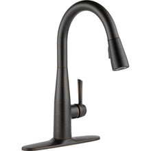 Load image into Gallery viewer, Delta 9113-RB-DST Essa Pull-Down Sprayer Kitchen Faucet, Venetian Bronze
