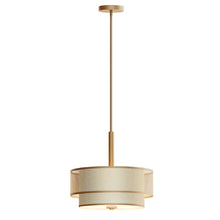 Load image into Gallery viewer, Home Decorators Collection 16794 3-Light Modern Matte Gold Pendant