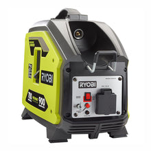 Load image into Gallery viewer, RYOBI RYi911LP 900 Starting Watt Propane Powered Inverter Generator NOB