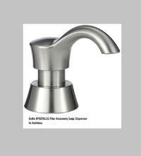 Load image into Gallery viewer, Delta RP50781SS Pilar Accessory Soap Dispenser in Stainless