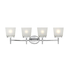 Load image into Gallery viewer, Home Decorators Collection HD-1187 4-Light Polished Chrome Vanity Light