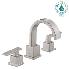 Load image into Gallery viewer, Delta 3553LF-SS Vero 8" Widespread 2-Handle Bathroom Faucet Stainless