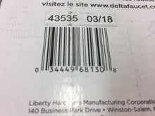 Load image into Gallery viewer, Delta 79710 Cassidy 18 in. Glass Bathroom Shelf with Towel Bar in Chrome