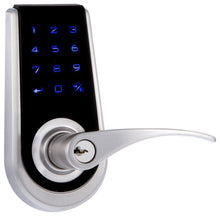 Load image into Gallery viewer, Toledo Fine Locks V190TBIUS15 Stainless Steel Touch Screen Digital Lever Lock