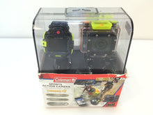 Load image into Gallery viewer, Coleman CX16WP+LCD Conquest2 1080p 60fps HD & 16 MP Waterproof Sports Camera Kit