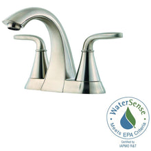 Load image into Gallery viewer, Pfister LF-048-PDKK Pasadena 4" Centerset 2-Handle Bath Faucet, Brushed Nickel