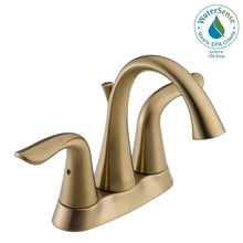 Load image into Gallery viewer, Delta 2538-CZMPU-DST Lahara 4" Centerset Bathroom Faucet Champagne Bronze