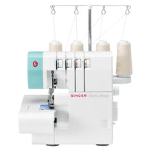 Load image into Gallery viewer, Singer 14SH764CL Stylist Serger Sewing Machine with 2-3-4 Thread Capability