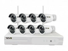 Load image into Gallery viewer, Revo Wireless 8-Channel 1TB NVR Surveillance System RW81B8G-1T NOB