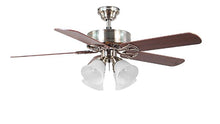 Load image into Gallery viewer, Harbor Breeze E-BDB52BNK5BC4N Springfield II 52" Nickel Ceiling Fan 156738