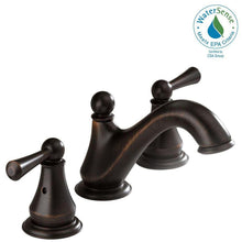 Load image into Gallery viewer, Delta 35902LF-RB Lewiston 8" Widespread Bathroom Faucet, Venetian Bronze