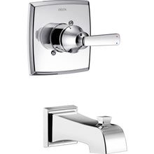 Load image into Gallery viewer, Delta T14164 Ashlyn 1-Handle Tub Filler Trim Kit in Chrome, Valve Not Included