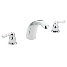 Load image into Gallery viewer, MOEN T994 Chateau 2-Handle Low Arc Roman Tub Trim, Chrome (Valve Not Included)
