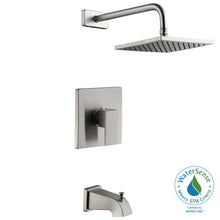 Load image into Gallery viewer, Schon HD873X-6404 Marx 1-Handle 1-Spray Tub & Shower Faucet, Brushed Nickel