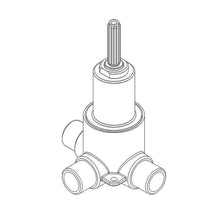 Load image into Gallery viewer, Pfister 015-2WDX 2-Port 2-Way Diverter Valve