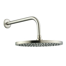 Load image into Gallery viewer, Glacier Bay HD58308-0504 1-Spray 10 in. Oval Fixed Shower Head Brushed Nickel