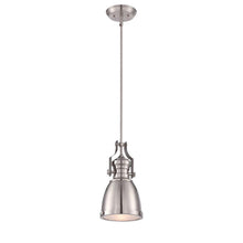 Load image into Gallery viewer, World Imports WI9756-02 Adams Collection Satin Nickel Pendant