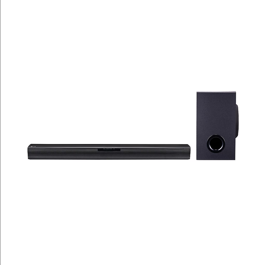 LG SQC1 2.1 Channel Bluetooth Soundbar with Wireless Subwoofer