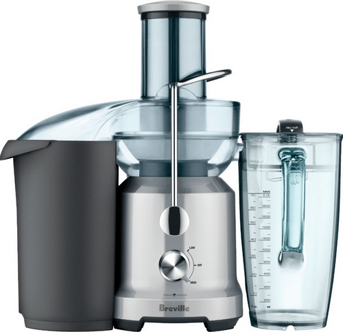 Breville Juice Fountain Cold Centrifugal Electric Juicer - Silver (BJE430SIL)