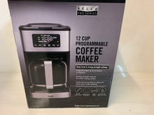 Load image into Gallery viewer, Bella Pro Series 12-Cup Programmable Coffee Maker Stainless Steel, Model 90194
