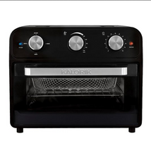 Load image into Gallery viewer, Kalorik - 22qt Analog Air Fryer Toaster Oven - Black (AFO 46129 BK)
