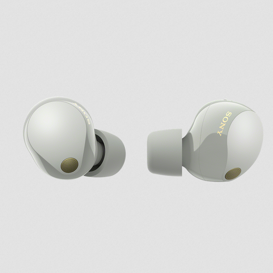 Sony WF-1000XM5 Truly Wireless Noise Canceling Earbuds - Platinum Silver