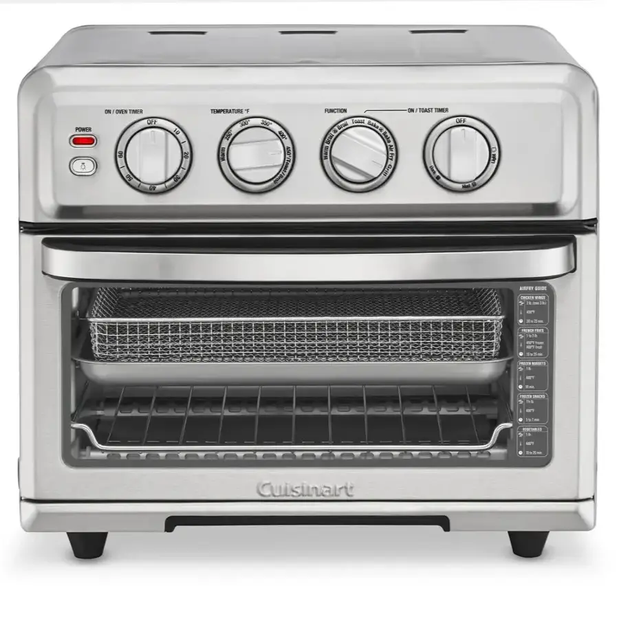 Cuisinart TOA-70NAS 0.6 Cu. Ft. Air Fryer Toaster Oven with Grill - Stainless