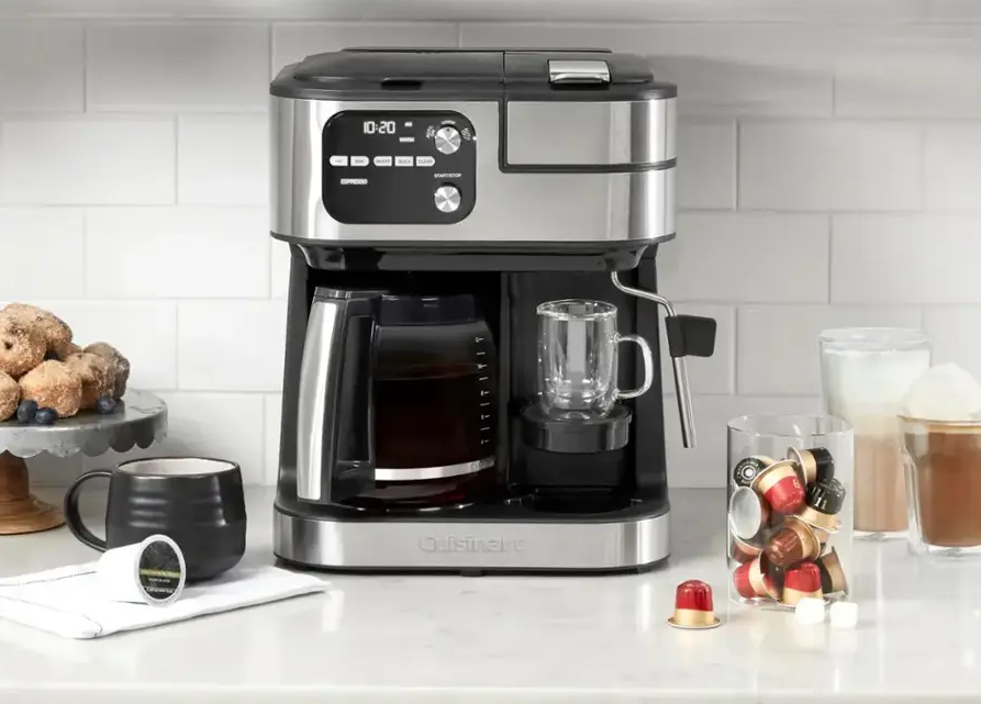 Cuisinart CoffeeCenter Barista Bar 4-in-1 Coffee Maker SS-4N1NAS
