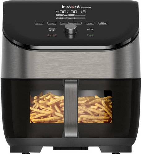 Instant Pot 6qt Vortex Plus ClearCook + OdorErase SS - Stainless (140-3089-01)