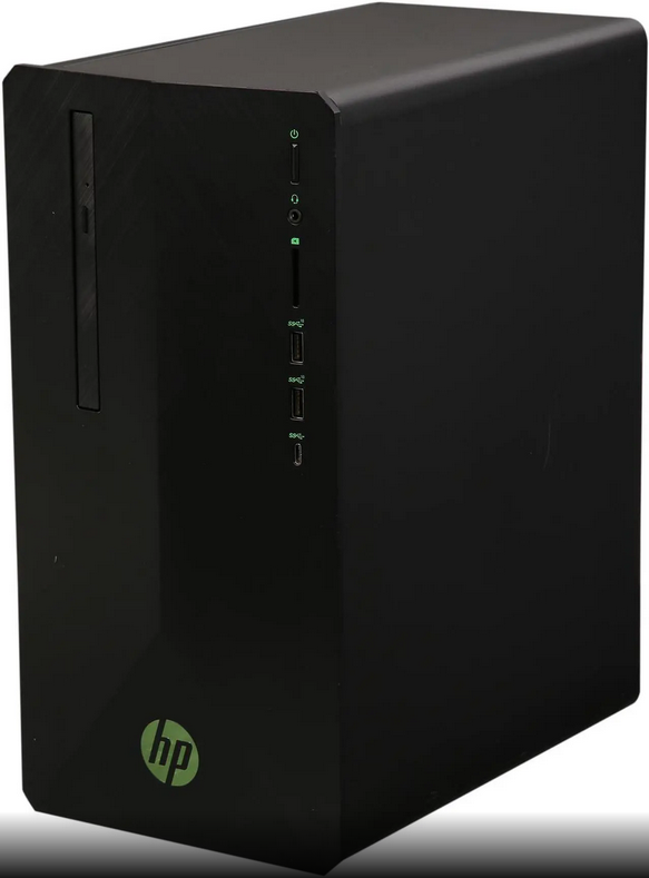 HP Pavilion 690-0067C Desktop AMD Ryzen 7 1700 16GB 500SSD 1TB HDD Win11 RX 550
