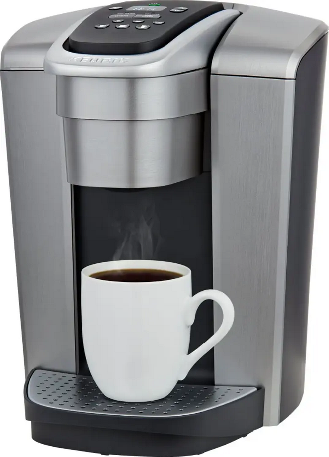 Keurig K-Elite Single Serve K-Cup Pod Coffee Maker - Brushed Silver (5000197492)