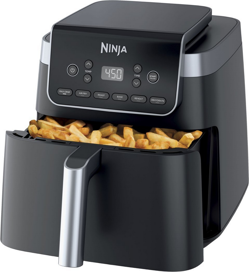 Ninja AF181 Air Fryer Pro XL 6-in-1 with 6.5 QT Capacity - Gray