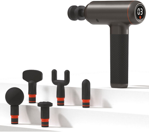 Sharper Image 1017309 Powerboost Plus Deep Tissue Percussion Massager - Black