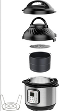 Load image into Gallery viewer, Instant Pot 8-Qt 11-in-1 Air Fryer Duo Crisp Electric Pressure Cooker 140002101
