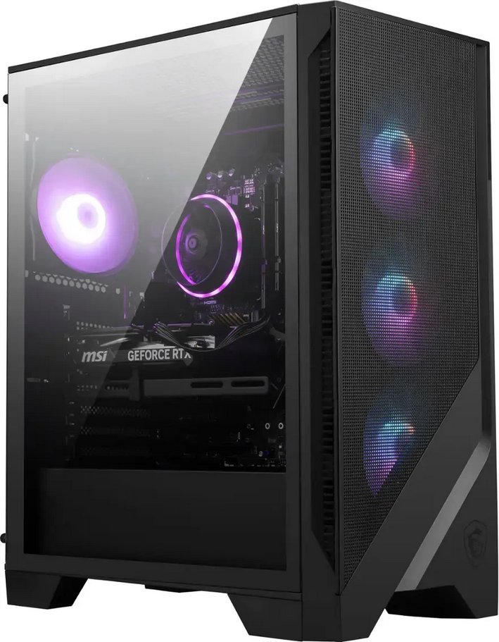 MSI Codex R2 Gaming PC Intel i5- 12400F 16GB 500GB SSD Win11 Nvidia RTX 3050
