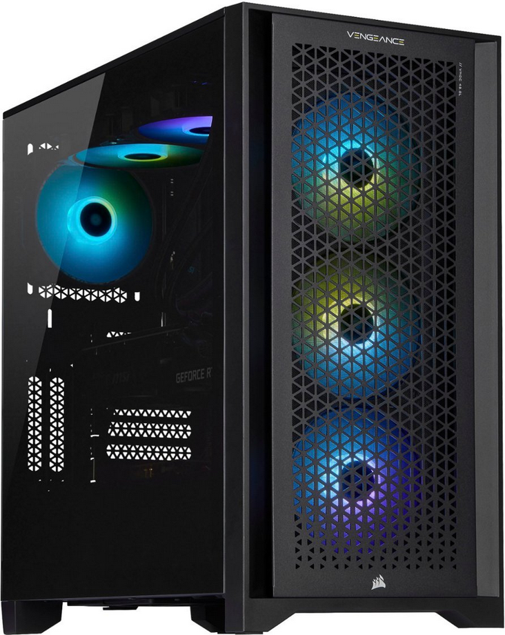 Corsair Vengeance i7300 Gaming PC Intel i7-12700K 32GB 1TB SSD Win11 RTX 3070 Ti
