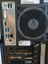 Load image into Gallery viewer, CyberPowerPC Gaming PC i7-8700K 32GB 500GB SSD + 1TB HDD GeForce GTX 1080 Win11 Liquid Cool
