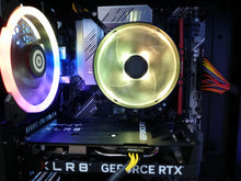 Load image into Gallery viewer, CyberPowerPC Gaming PC AMD Ryzen 5 5500 8GB 512GB SSD + 1TB HDD GeForce RTX 4060
