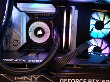 Load image into Gallery viewer, Corsair Vengeance a5100 Gaming PC Ryzen 7 7800X3D 64GB DDR5 2TB SSD RTX 5080 16G
