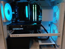Load image into Gallery viewer, HP Omen 35L Gaming PC AMD Ryzen 7 8700G 16GB DDR5 1TB SSD Win11 RTX 4060 Ti 8GB
