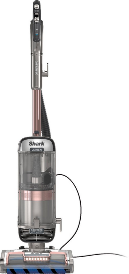 Shark AZ2002 Vertex Corded DuoClean PowerFin Upright Vacuum - Rose Gold