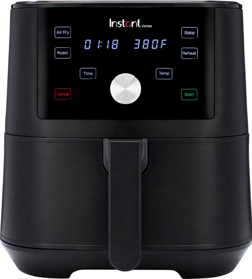 Instant Pot - 6 Quart Vortex 4-in-1 Air Fryer Oven - Black (140-3001-01)