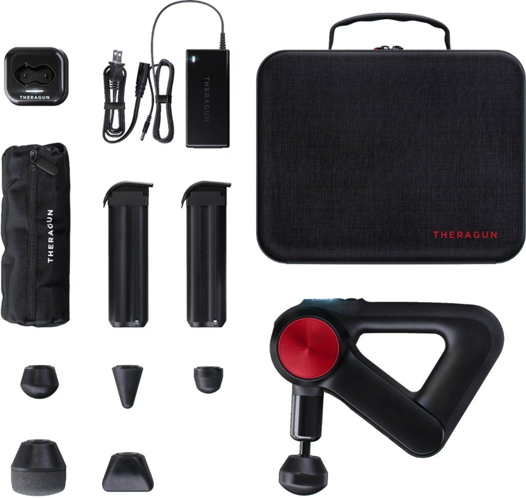 Therabody Theragun PRO (4th Gen) Handheld Percussive Massage Device - RED