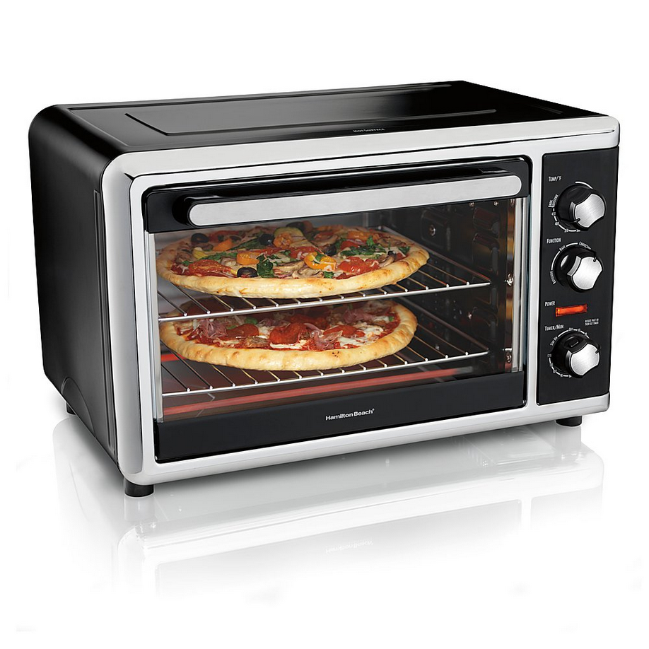 Hamilton Beach 31105D Countertop Convection Oven - Black