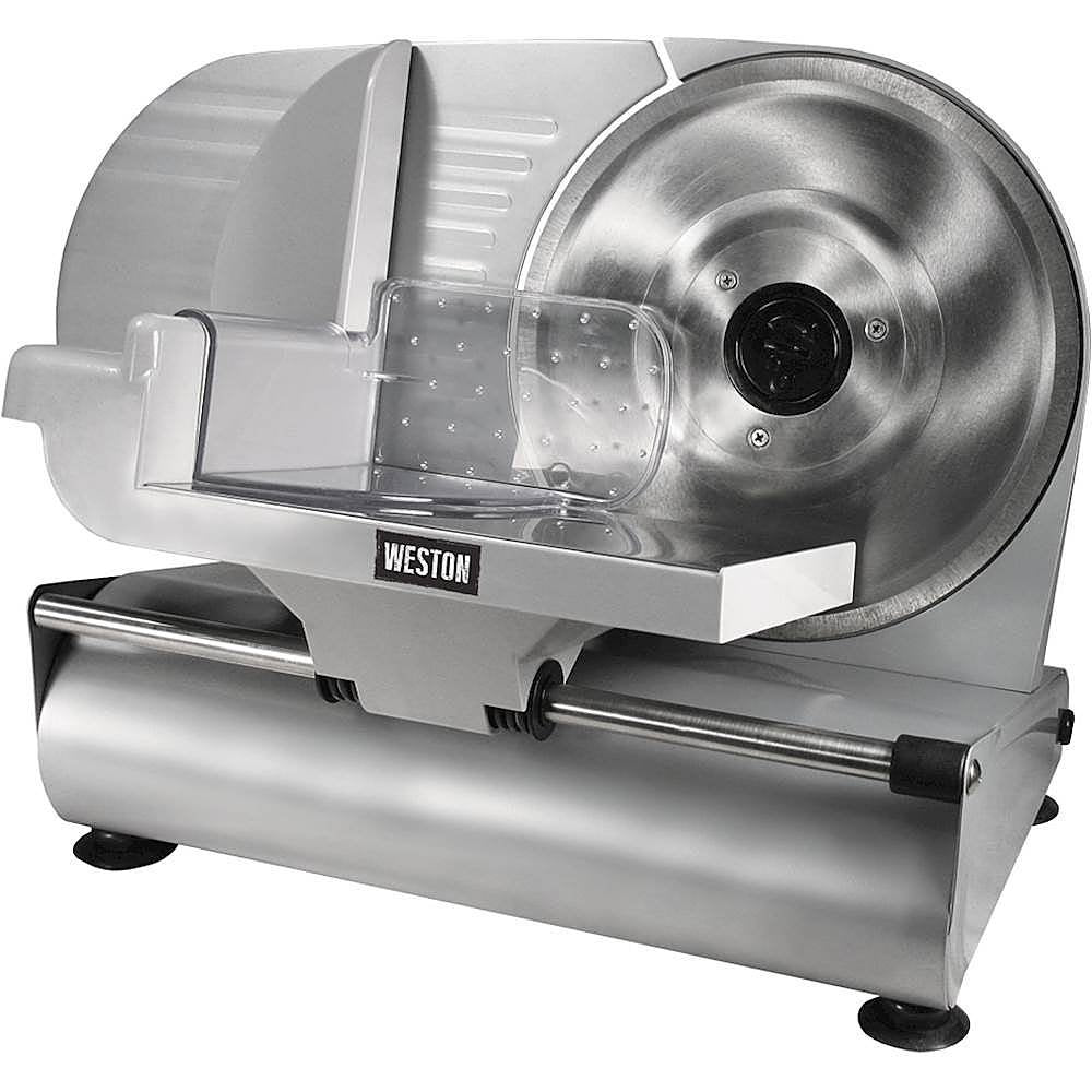 Weston Heavy Duty 9-Inch Electric Food Slicer, Stainless Steel (61-0901-W)