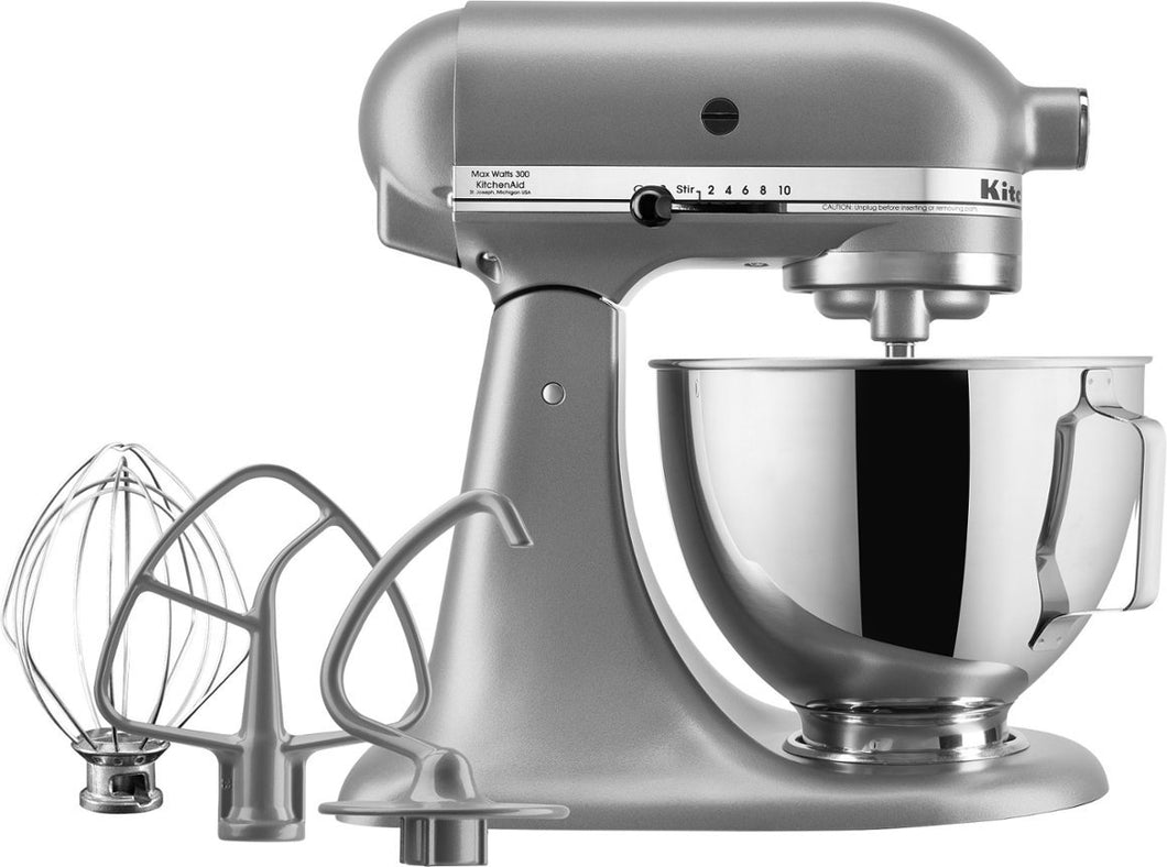 KitchenAid KSM97SL Deluxe 4.5-Quart Tilt-Head Stand Mixer - Silver
